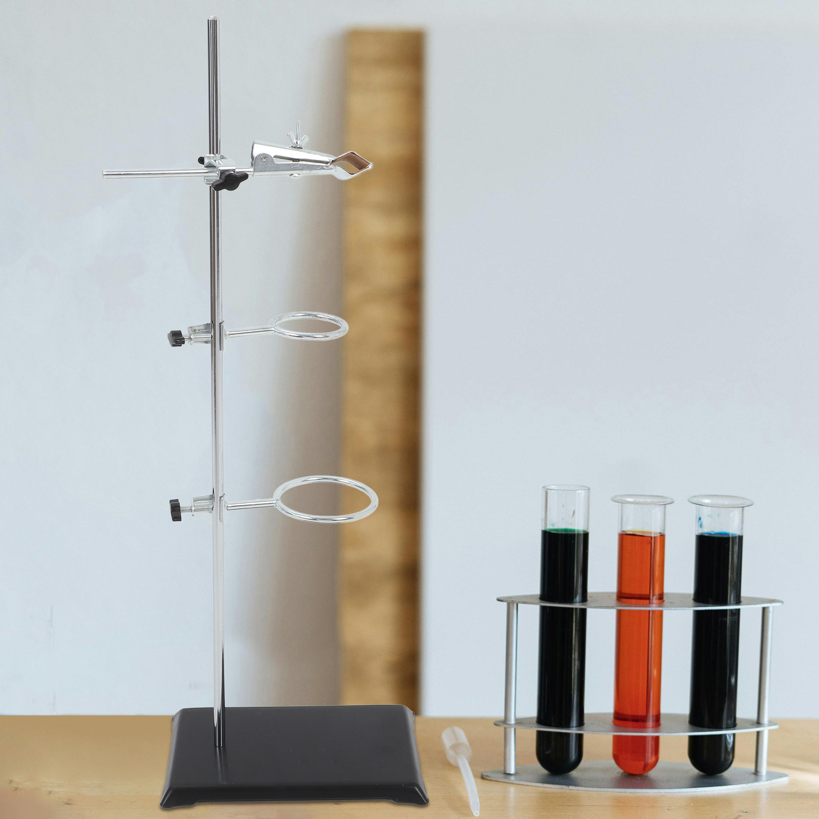 Lab Equipment - Support en fer pour laboratoire, anneau