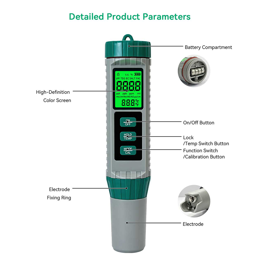 MF‑X101 Stylo testeur d'eau mu - Ph Meter Digital Water Tester avis et prix