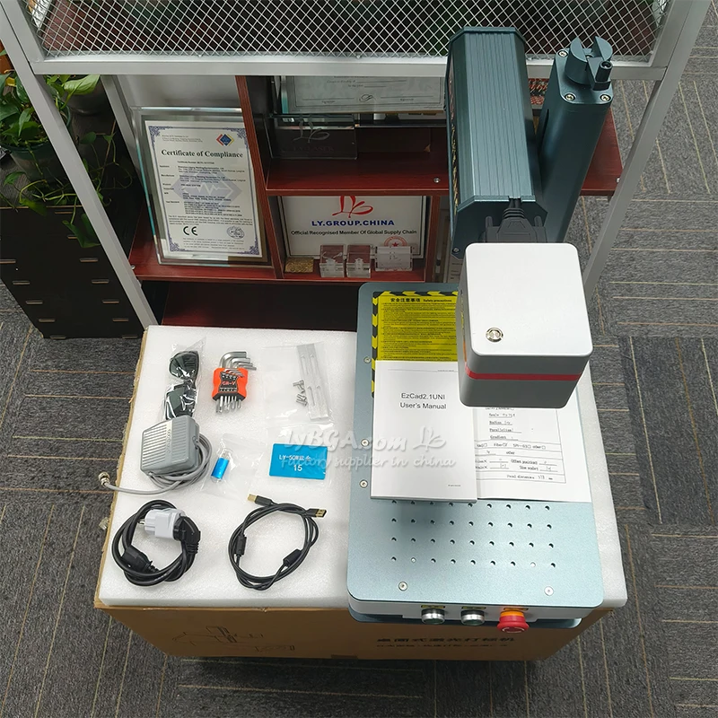 Machine de marquage laser à fi - Fiber Laser Marking Machine 30W avis et prix