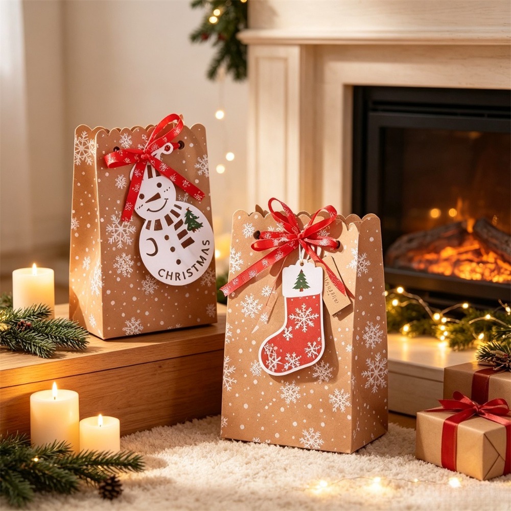 6/12 boîtes cadeaux en papier  - Packaging avis et prix