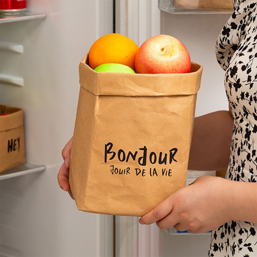 Sac en papier kraft réutilisab - Packaging avis et prix