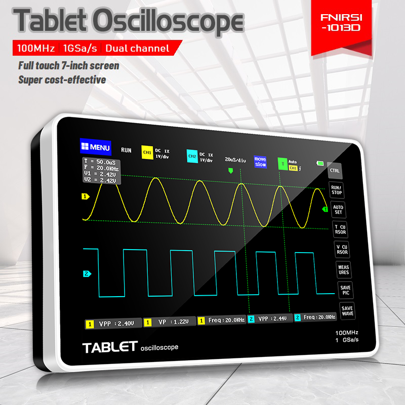 FNIRSI 1013D Oscilloscope numé - Fnirsi Digital Oscilloscope Handheld avis et prix