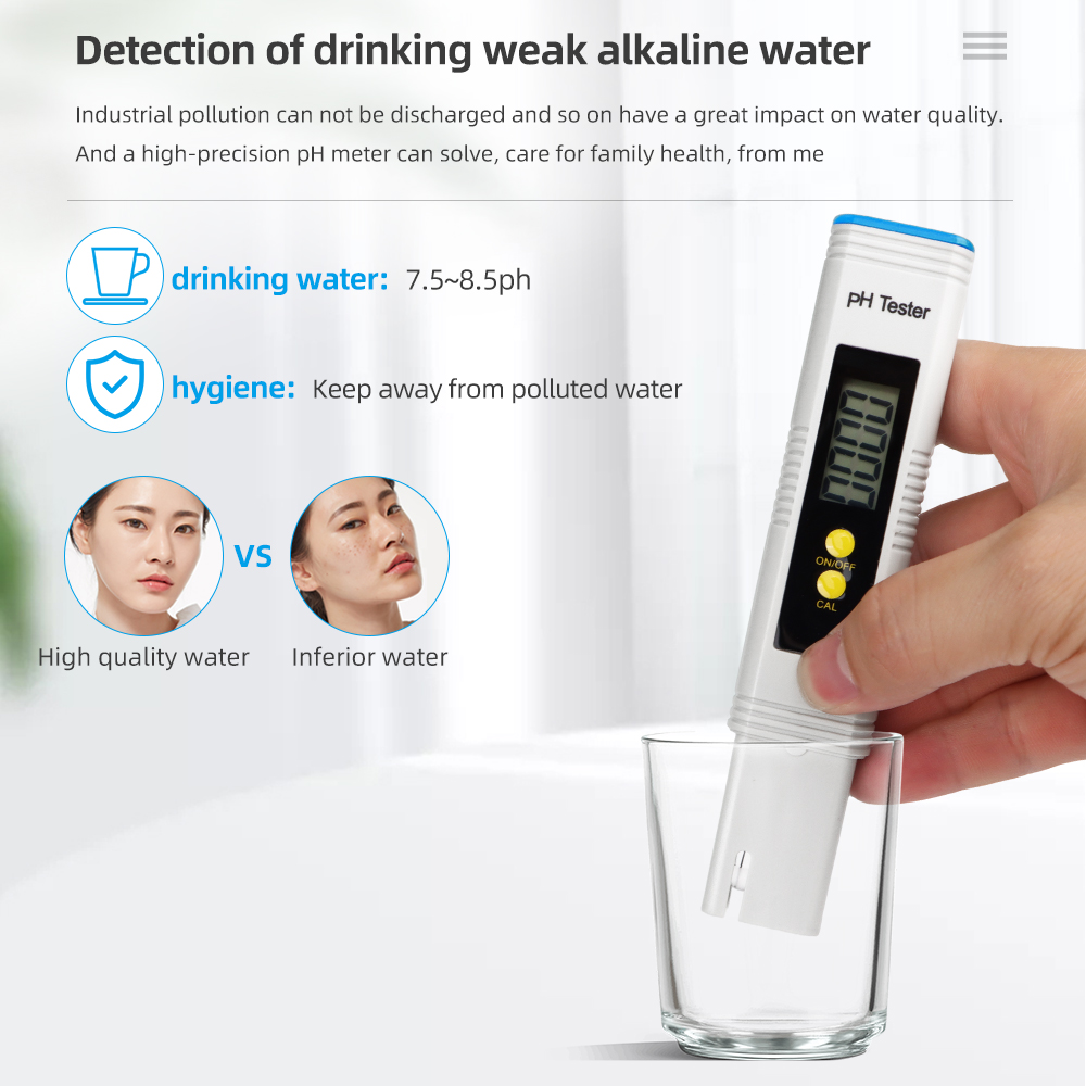 Testeur de qualité de l'eau, p - Ph Meter Digital Water Tester avis et prix