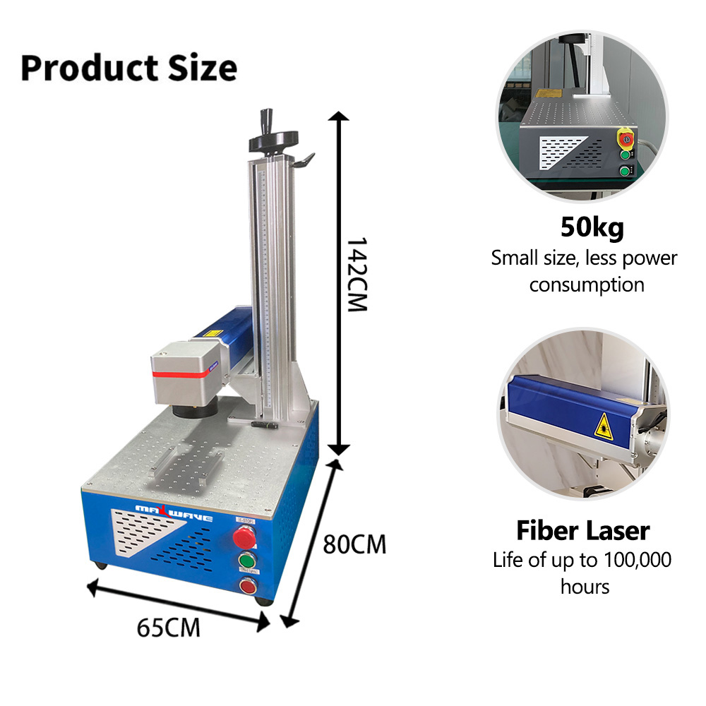 Machine de marquage laser à fi - Fiber Laser Marking Machine 30W avis et prix
